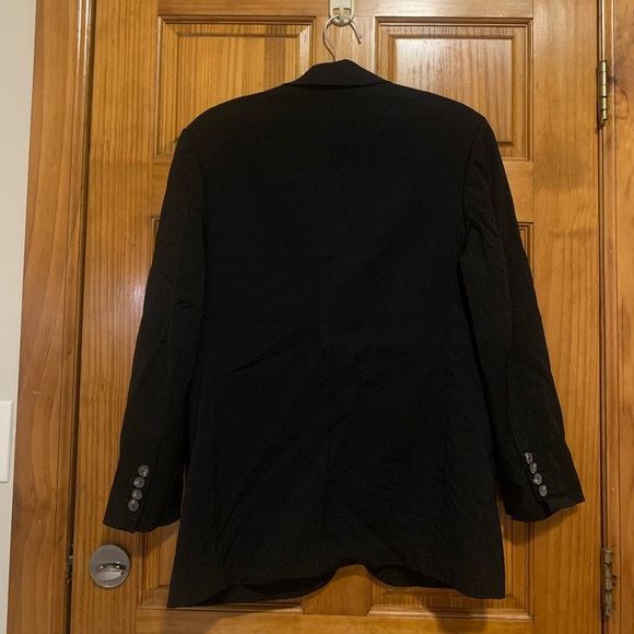 Everlane 80’s Italian Wool Black Blazer - Picture 10 of 13